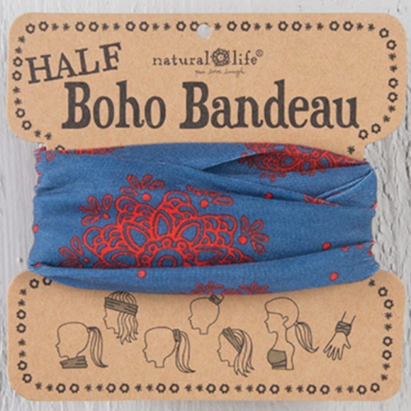 NATURAL LIFE Accessories - Half Boho Bandeau NATURAL LIFE Accessories - Half Boho Bandeau